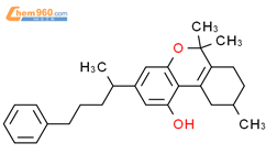 6,6,9-trimethyl-3-(5-phenylpentan-2-yl)-7,8,9,10-tetrahydrobenzo[c]chromen-1-ol,54436-95-2,深圳爱拓 ...