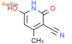 2,6-二羟基-3-氰基-4-甲基吡啶结构式图片|5444-02-0结构式图片