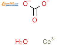 碳酸铈结构式图片|54451-25-1结构式图片