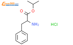 D-Phenylalanine,1-methylethyl ester, hydrochloride (1:1)结构式图片|5450-55-5结构式图片