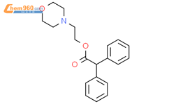 2-(morpholin-4-yl)ethyl diphenylacetate结构式图片|54505-24-7结构式图片