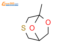 6,8-Dioxa-3-thiabicyclo[3.2.1]octane, 5-methyl-结构式图片|54505-42-9结构式图片