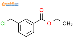 3-氯甲基苯甲酸乙酯结构式图片|54589-54-7结构式图片