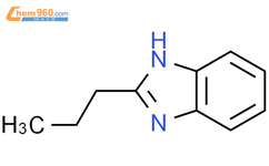 2-丙基苯并咪唑结构式图片|5465-29-2结构式图片
