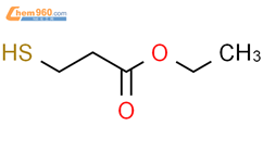 3-巯基丙酸乙酯结构式图片|5466-06-8结构式图片