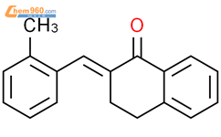 1(2H)-Naphthalenone, 3,4-dihydro-2-[(2-methylphenyl)methylene]-结构式图片|54752-32-8结构式图片