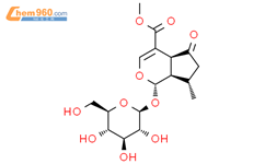 马鞭草苷结构式图片|548-37-8结构式图片