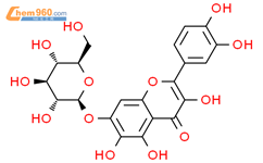 栎草亭-7-O-葡萄糖苷结构式图片|548-75-4结构式图片
