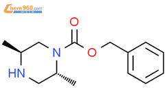 (2R,5S)-2,5-二甲基-1-哌嗪羧酸-苯基甲酯结构式图片|548762-64-7结构式图片