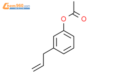 3-(3-乙酰氧基苯基)-1-丙烯结构式