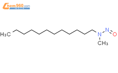 N-亚硝基-N-甲基-N-十二基胺结构式图片|55090-44-3结构式图片