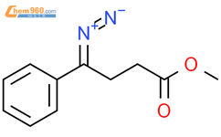 γ-重氮苯丁酸甲酯结构式图片|551960-32-8结构式图片