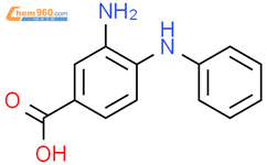 3-Amino-4-(phenylamino)benzoic acid结构式图片|55296-17-8结构式图片