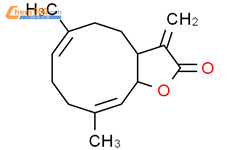 木香烃内酯结构式图片|553-21-9结构式图片