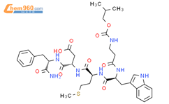 五肽胃泌素结构式图片|5534-95-2结构式图片