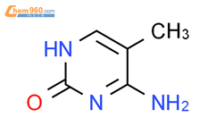 5-甲基胞嘧啶结构式图片|554-01-8结构式图片