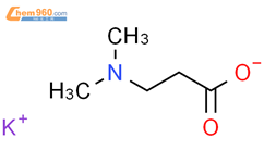 b-Alanine, N,N-dimethyl-,potassium salt (1:1)结构式图片|55489-79-7结构式图片