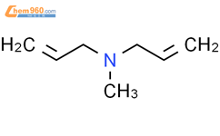 二烯丙基甲胺结构式图片|55553-13-4结构式图片