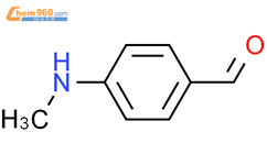 4-（甲胺基）苯甲醛结构式图片|556-21-8结构式图片
