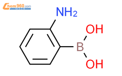 2-氨基苯硼酸结构式图片|5570-18-3结构式图片