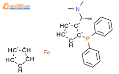 (R)-(-)-N,N-二甲基-1-(2-联苯膦基)二茂铁乙胺结构式图片|55700-44-2结构式图片