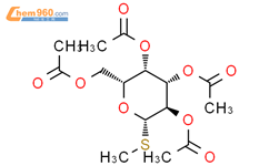 甲基 2,3,4,6-O-四乙酰基-beta-D-硫代吡喃半乳糖苷结构式图片|55722-48-0结构式图片