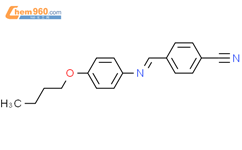 N-(对氰基亚苄基)-对丁氧基苯胺结构式图片|55873-21-7结构式图片