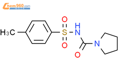1-Pyrrolidinecarboxamide,N-[(4-methylphenyl)sulfonyl]-结构式图片|5588-38-5结构式图片