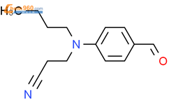 Propanenitrile, 3-[butyl(4-formylphenyl)amino]-结构式图片|55910-91-3结构式图片
