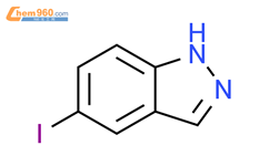 5-碘吲唑5-Iodo-1H-indazole结构式图片|55919-82-9结构式图片