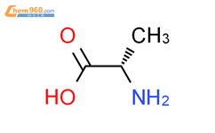 L-丙氨酸结构式图片|56-41-7结构式图片
