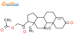 醋酸去氧皮质酮结构式图片|56-47-3结构式图片