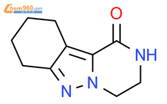 3,4,7,8,9,10-六氢吡嗪并[1,2-b]吲唑-1(2H)-酮结构式图片|561299-72-7结构式图片
