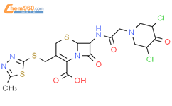 头孢西酮结构式图片|56187-47-4结构式图片