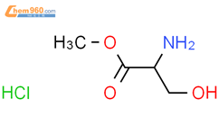 丝氨酸甲基盐酸盐结构式图片|5619-04-5结构式图片