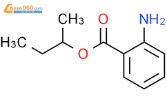 Butan-2-基 2-氨基苯甲酸结构式图片|56298-93-2结构式图片