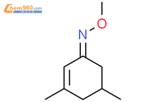 3,5-二甲基-2-环己烯-1-酮 o-甲基肟结构式图片|56336-06-2结构式图片