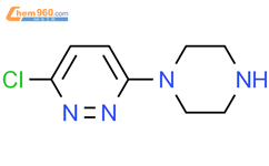 1-(6-氯哒嗪-3-基)哌嗪结构式图片|56392-83-7结构式图片
