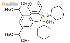 2-二环己基磷-2',4',6'-三异丙基联苯结构式图片|564483-18-7结构式图片