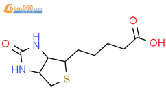 1H-噻吩并[3,4-d]咪唑-4-戊酸，六氢-2-氧代-（9CI）结构式图片|5652-41-5结构式图片