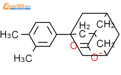 1-(3,4-二甲苯基)-3-金刚烷羧酸结构式图片|56531-57-8结构式图片
