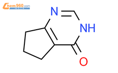 1,5,6,7-四氢环戊并[d]嘧啶-4-酮结构式图片|5661-01-8结构式图片