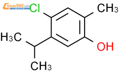 5-氯香芹酚结构式图片|5665-94-1结构式图片