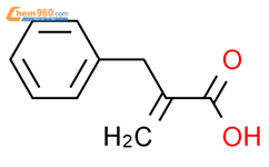 2-苄基丙烯酸结构式图片|5669-19-2结构式图片