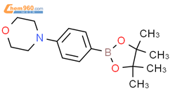 4-吗啉基苯硼酸频哪醇酯结构式图片|568577-88-8结构式图片