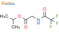 Glycine, N-(trifluoroacetyl)-, 1-methylethyl ester结构式图片|56936-67-5结构式图片