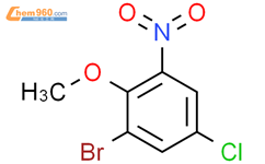 1-bromo-5-chloro-2-methoxy-3-nitrobenzene