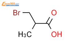 2-甲基-3-溴丙酸结构式图片|56970-78-6结构式图片