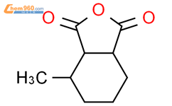 3-甲基六氢邻苯二甲酸酐结构式图片|57110-29-9结构式图片