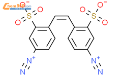 5-偶氮基-2-[(Z)-2-(4-偶氮基-2-磺酸-苯基)乙烯基]苯磺酸内盐结构式图片|57153-16-9结构式图片